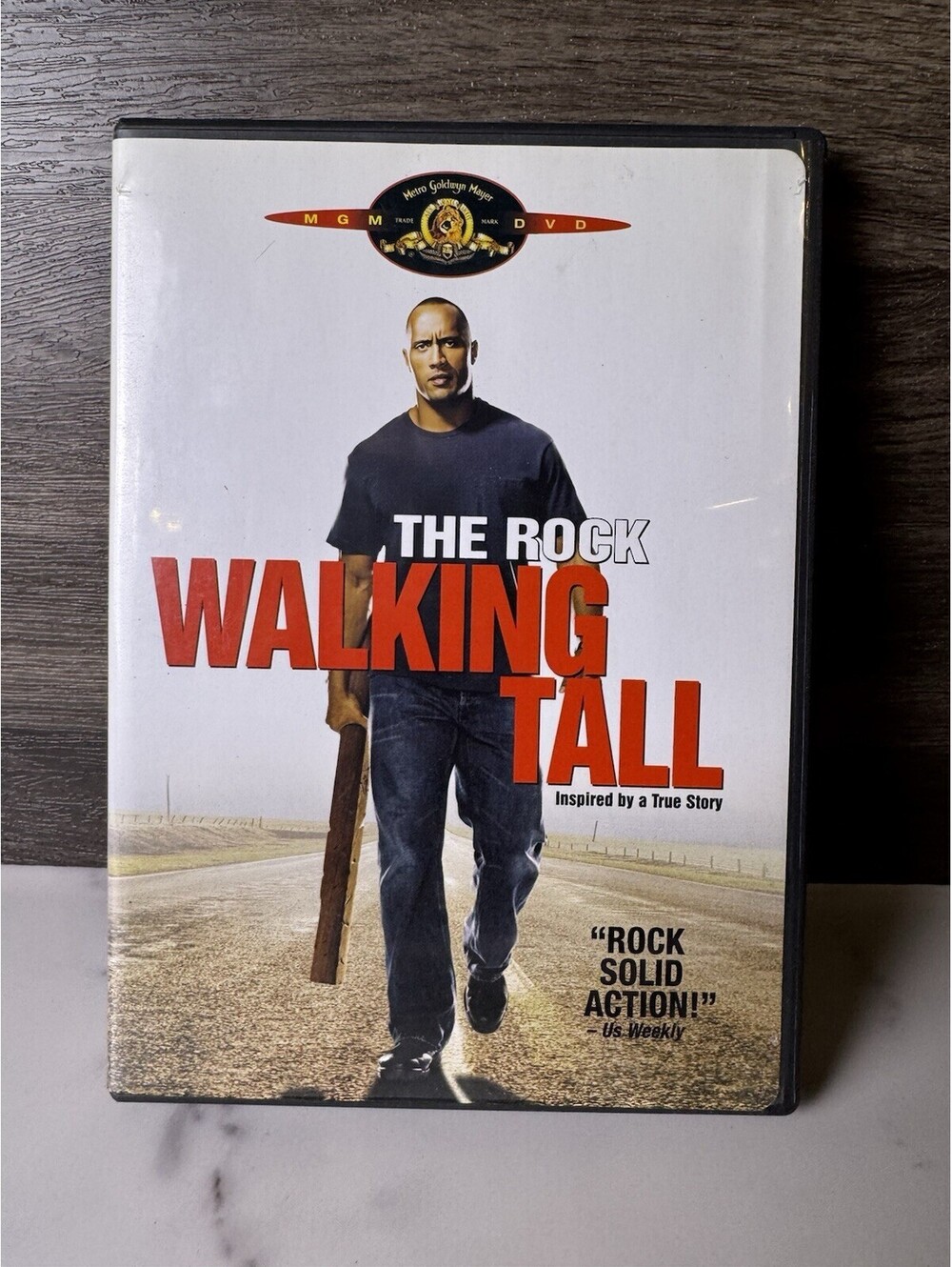 Walking Tall DVD 2004 MGM The Rock Johnny Knoxville Neal McDonough B2G1FREE